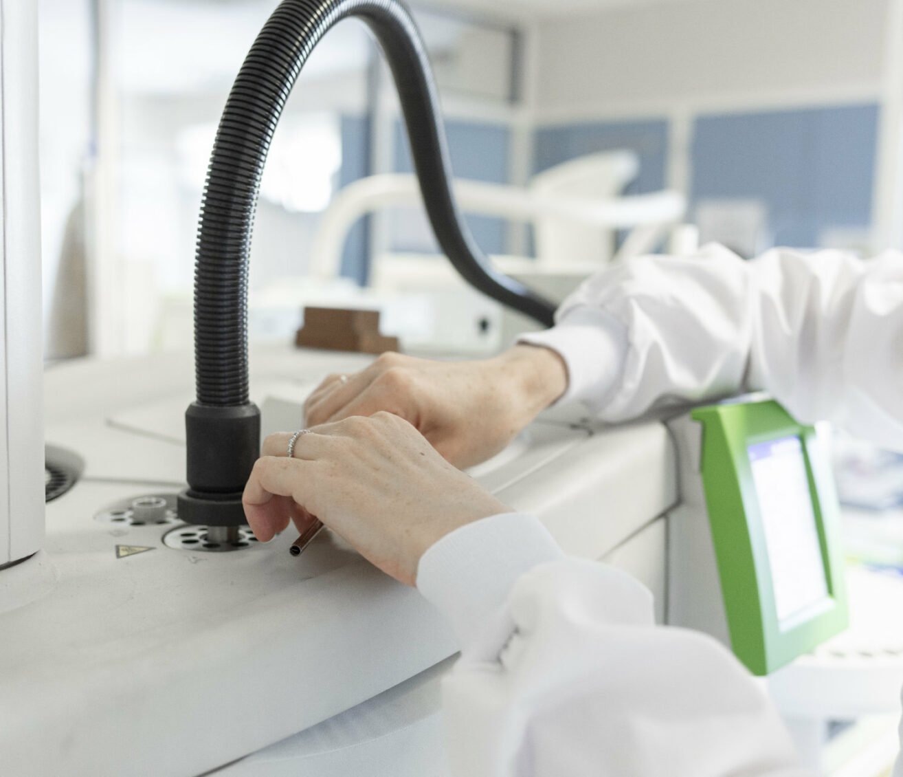 Paramètrage machine analyse en laboratoire